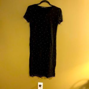 Gudrun Sjoden black short sleeve dress
